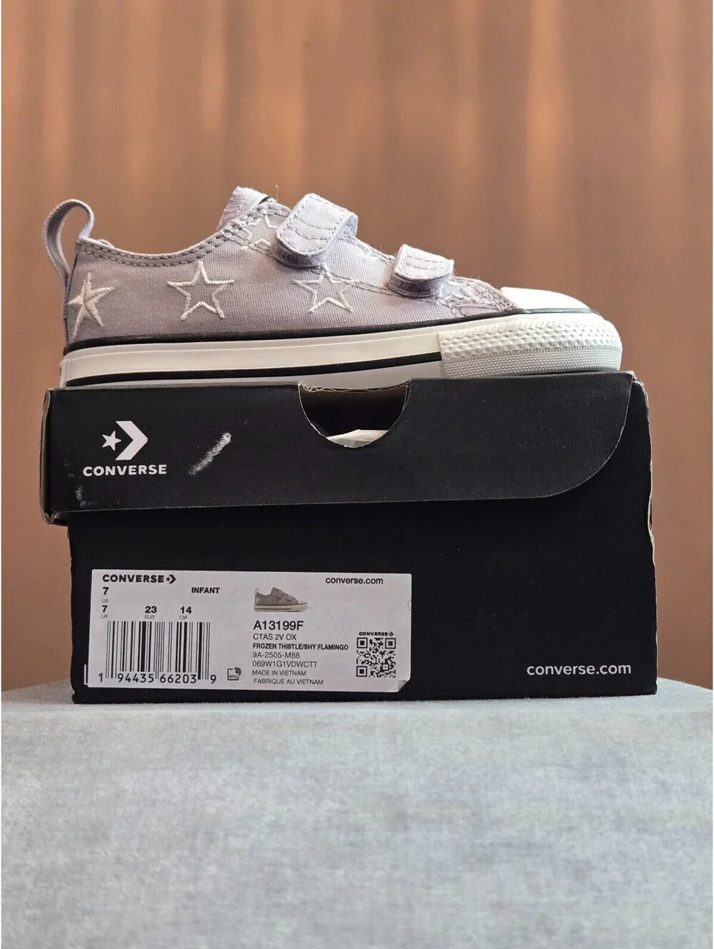 Converse Chuck Taylor All Star - Frozen Thistle / Flamingo (A13199F) Toddler 7C